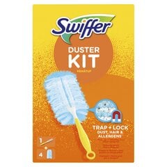 Swiffer Duster Starert Kit мини ручка + 4шт пополнение цена и информация | Инвентарь для уборки и принадлежности | pigu.lt