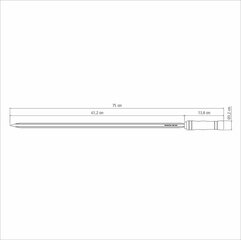 Tramontina iešmas Churrasco 75 cm kaina ir informacija | Tramontina Sportas, laisvalaikis, turizmas | pigu.lt