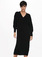 Женское платье ONLY 15236372*02, черный 5715109741314 цена и информация | Платья | pigu.lt