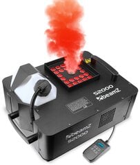 Дымовая машина BeamZ S2000 Smoke Machine со светодиодами 3в1 цена и информация | Праздничные декорации | pigu.lt