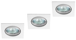 Įleidžiamas šviestuvas G.LUX BS-3261 baltas kaina ir informacija | Įmontuojami šviestuvai, LED panelės | pigu.lt