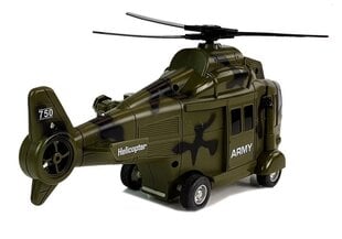 Karinis sraigtasparnis su garsais ir šviesomis, 1:16 kaina ir informacija | Žaislai berniukams | pigu.lt