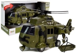 Karinis sraigtasparnis su garsais ir šviesomis, 1:16 kaina ir informacija | Žaislai berniukams | pigu.lt