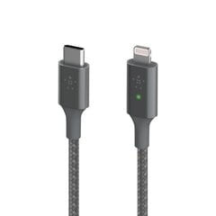 Belkin, USB-C/Lightning, 1.2 m kaina ir informacija | Kabeliai ir laidai | pigu.lt