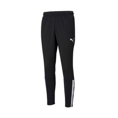 Мужские брюки Puma TeamLiga Training Pants 657242 03, черные цена и информация | Мужская спортивная одежда | pigu.lt