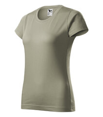 Marškinėliai moterims Basic, pilki kaina ir informacija | Marškinėliai moterims | pigu.lt