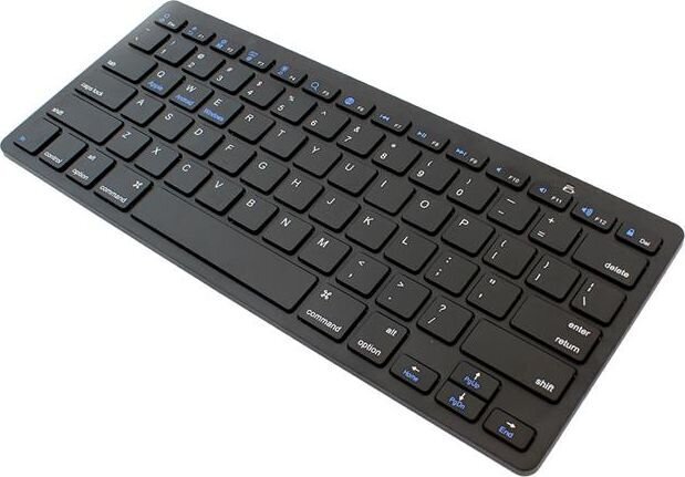 Klaviatūra BT QWERTY juoda kaina ir informacija | Klaviatūros | pigu.lt