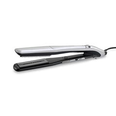 Выпрямитель BaByliss Steam Luster Styler для волос, черный / белый, 2.5 м цена и информация | Приборы для укладки и выпрямления волос | pigu.lt