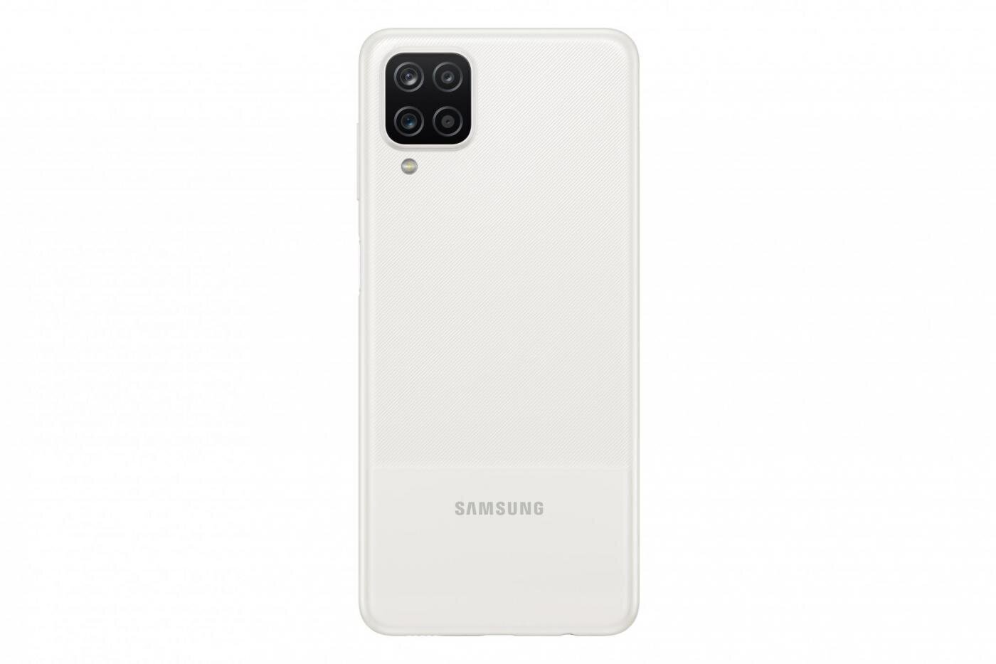 Samsung Galaxy A12, 128GB, Dual SIM, White kaina ir informacija | Mobilieji telefonai | pigu.lt