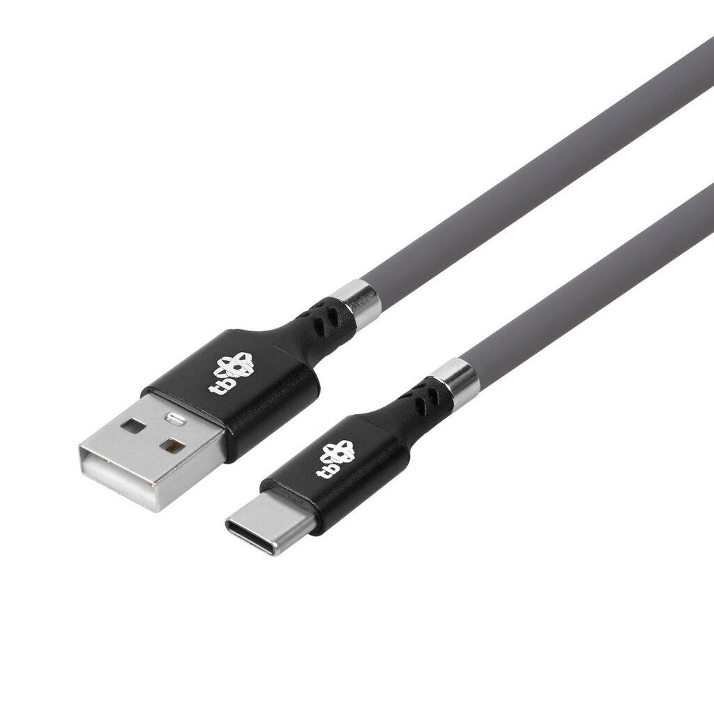 TB USB C laidas - USB magnetinis, pilkas kaina ir informacija | Kabeliai ir laidai | pigu.lt