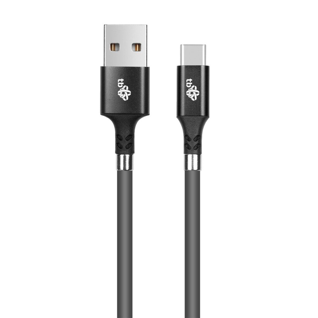 TB USB C laidas - USB magnetinis, pilkas kaina ir informacija | Kabeliai ir laidai | pigu.lt