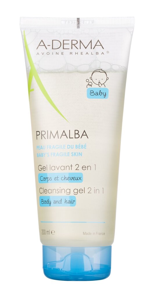 Dušo želė A-Derma Primalba, 200 ml kaina ir informacija | Dušo želė, aliejai | pigu.lt