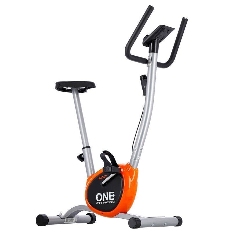 Dviratis treniruoklis One Fitness RW3011, oranžinis/baltas цена и информация | Dviračiai treniruokliai | pigu.lt