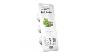 Click & Grow Smart Refill Листовая редиска 3 шт. цена и информация | Проращиватели, лампы для растений | pigu.lt