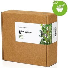 Click & Grow Plant Pod Asia Cuisine Mix 9 шт. цена и информация | Проращиватели, лампы для растений | pigu.lt