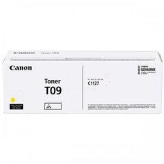 Canon T09 Yellow 3017C006, желтый цена и информация | Картриджи для лазерных принтеров | pigu.lt