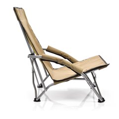 Складное пляжное кресло Meteor Coast, зеленое цена и информация | Туристическая мебель | pigu.lt