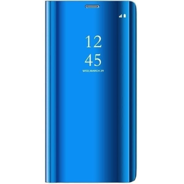 Mocco Clear View skirtas Samsung Galaxy A22 4G, mėlynas kaina ir informacija | Telefono dėklai | pigu.lt