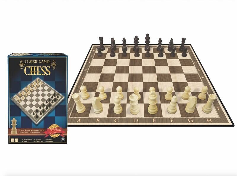 Medinė šachmatų žaidimo lenta Krass kaina ir informacija | Stalo žaidimai, galvosūkiai | pigu.lt