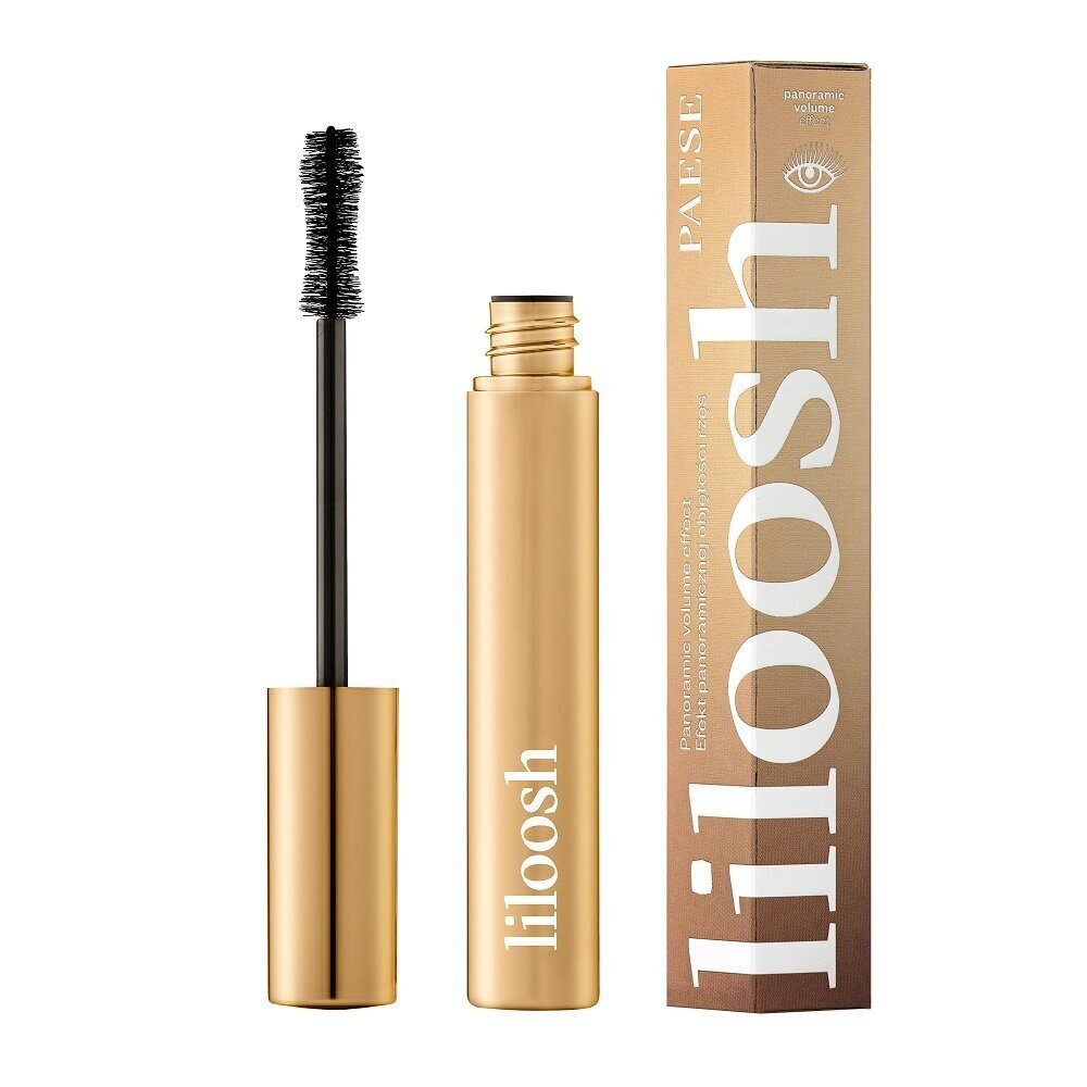 Blakstienų tušas Paese Liloosh Panoramic Volume Effect, 10,5 ml, Black цена и информация | Akių šešėliai, pieštukai, blakstienų tušai, serumai | pigu.lt