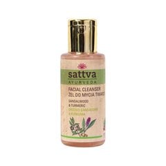 Очищающее средство для лица с сандалом и куркумой Sandalwood, Sattva Ayurveda, 100мл цена и информация | Средства для очищения лица | pigu.lt