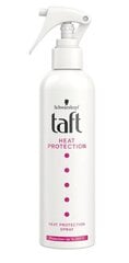 Plaukų formavimo purškiklis Taft Heat Protection 250 ml kaina ir informacija | Plaukų formavimo priemonės | pigu.lt