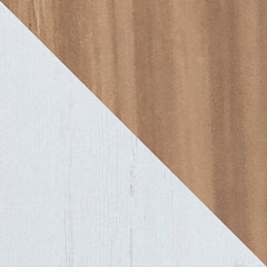 Комод Sven 2D4S, белый/коричневый цена и информация | Комоды | pigu.lt