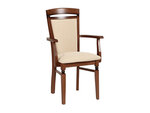 Valgomojo kėdė BRW Bawaria P, ruda
