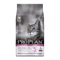 Сухой корм для котов Pro Plan Cat Adult Delicate, 1,5 кг цена и информация | Сухой корм для кошек | pigu.lt