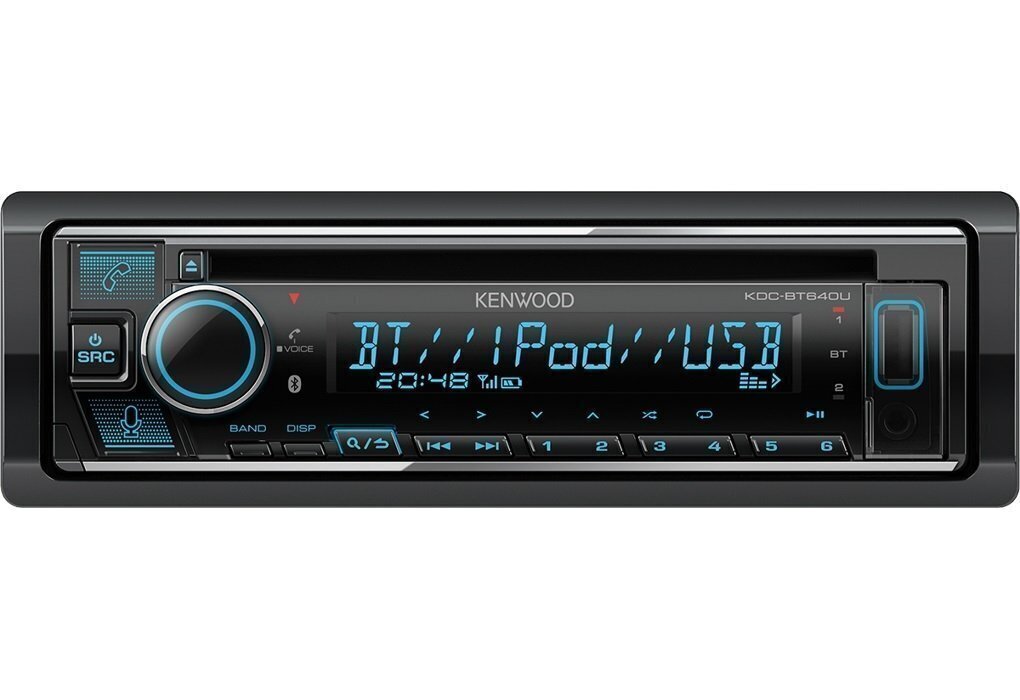 Kenwood KDC-BT640U kaina ir informacija | Automagnetolos, multimedija | pigu.lt