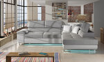 Угловой диван-кровать Cotere + LED