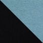 Universalus minkštas kampas su pufu Calabrini, juodas/mėlynas kaina ir informacija | Minkšti kampai | pigu.lt