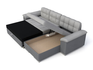 Kampinė sofa-lova Diana, pilka kaina ir informacija | Sofos | pigu.lt