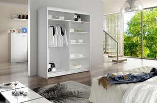 Шкаф с раздвижными дверями WESTA / PRESTO XII + LED цена и информация | Шкафы | pigu.lt
