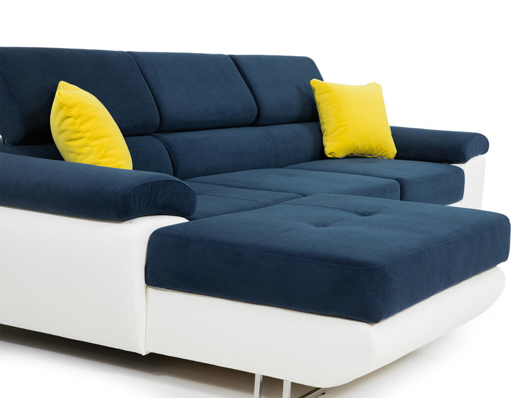 Kampinė sofa-lova COTERE MINI + LED цена и информация | Minkšti kampai | pigu.lt