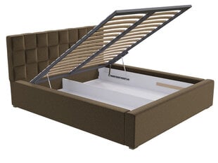 Кровать Malmo 160x200 см с выдвижным основанием цена и информация | Кровати | pigu.lt