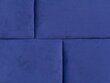 Lova Deco 200x200cm su pakeliamomis grotelėmis, mėlyna kaina ir informacija | Lovos | pigu.lt