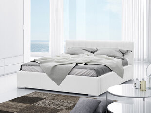 Кровать Vento 160x200 см с подъемным основанием, белый цена и информация | Кровати | pigu.lt