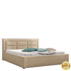 Кровать Clasic 180x200 см с выдвижным основанием, бежевая цена и информация | Кровати | pigu.lt