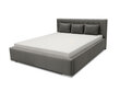 Vento lova 140x200 cm su ištraukiamu pagrindu, balta kaina ir informacija | Lovos | pigu.lt