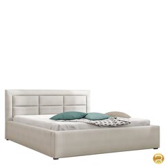 Кровать Clasic 120x200 см с выдвижным основанием, серый цена и информация | Кровати | pigu.lt