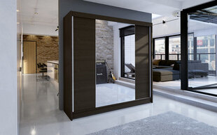 Spinta ADRK Furniture Talin II, juoda kaina ir informacija | Spintos | pigu.lt