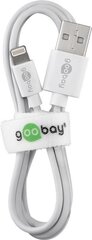 Goobay 54600, USB-A/Lightning, 1 m kaina ir informacija | Kabeliai ir laidai | pigu.lt