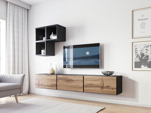 Комплект настенных шкафов и полок Roco VI цена и информация | Шкафчики в гостиную | pigu.lt