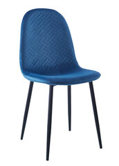 Kėdė Runo, mėlyna kaina ir informacija | Virtuvės ir valgomojo kėdės | pigu.lt