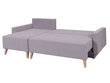 Kampinė sofa-lova Oviedo + pufas kaina ir informacija | Minkštų baldų komplektai | pigu.lt