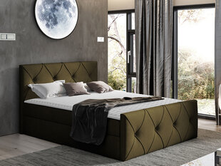 Континентальная кровать Crystal Lux 140x200см цена и информация | Кровати | pigu.lt