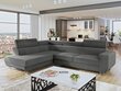 Kampinė sofa-lova Fonti, pilka цена и информация | Sofos | pigu.lt