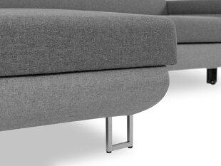 Kampinė sofa-lova Fonti, pilka kaina ir informacija | Sofos | pigu.lt