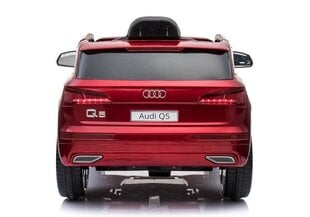Vienvietis vaikiškas elektromobilis Audi Q5, raudonas kaina ir informacija | Elektromobiliai vaikams | pigu.lt